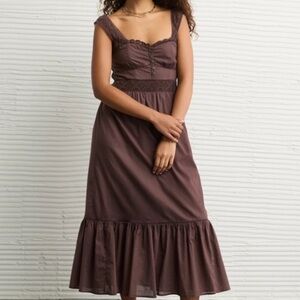 American Eagle Brown Maxi Dress